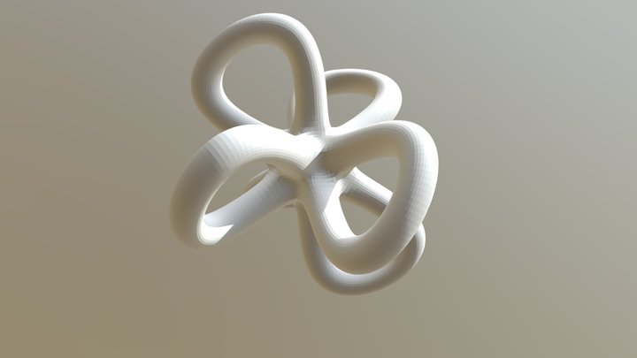 Polyhedral Bow 3D Model