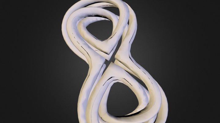 Bi-layer Mobius 3D Model