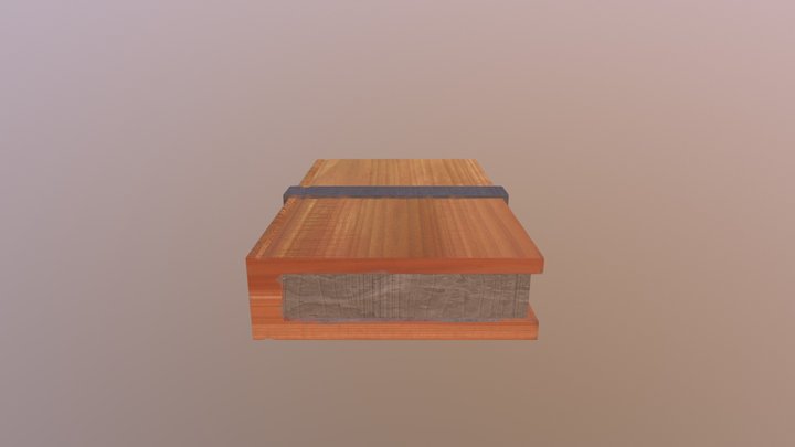 Sealed Tome - High Poly 3D Model