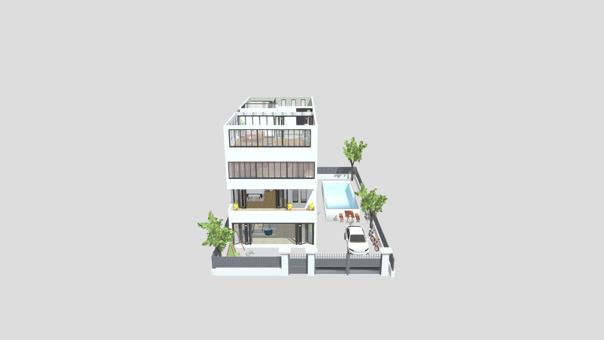 Patio House