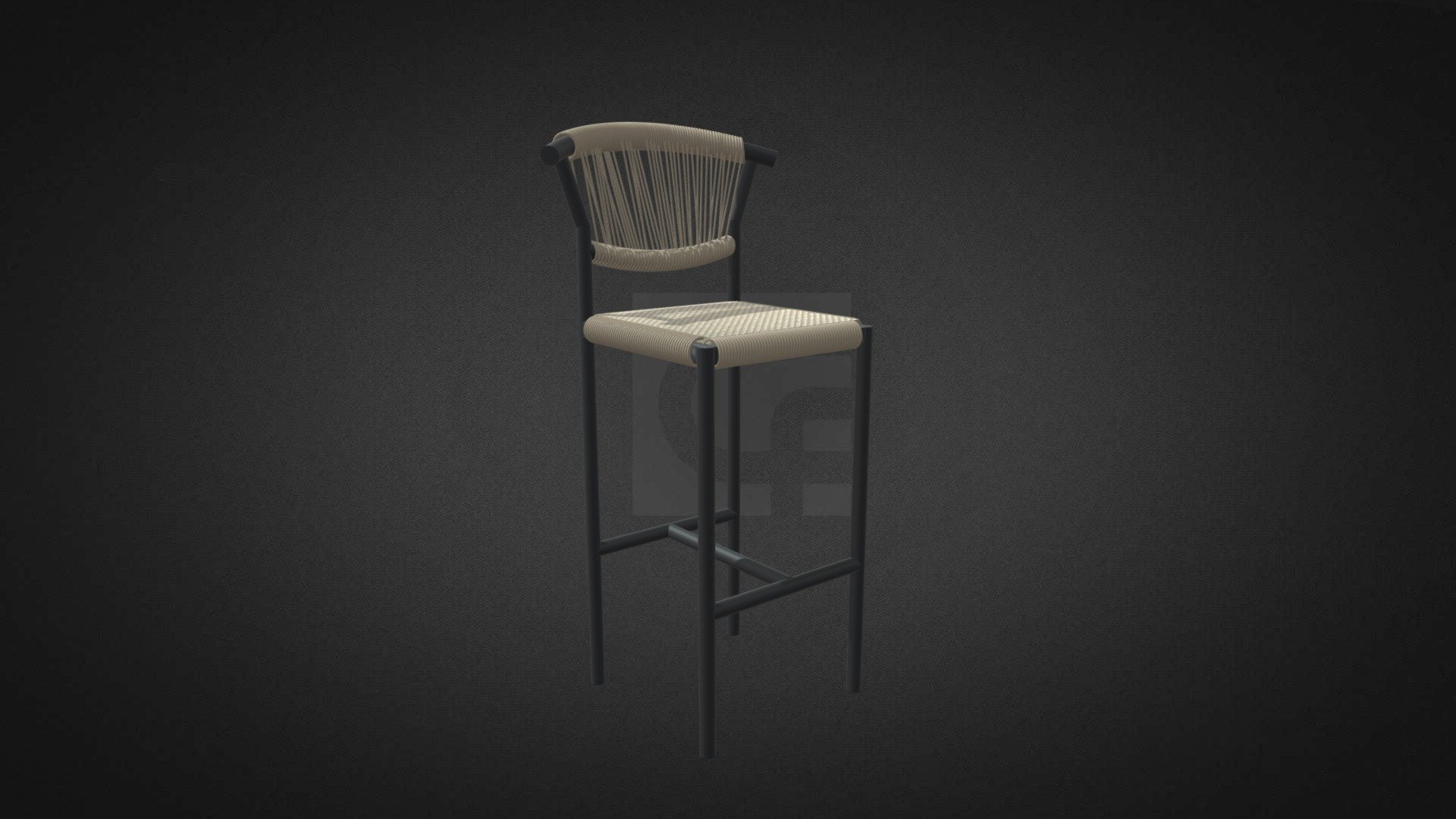 Fred Stool — Sketchfab embed 3D viewer