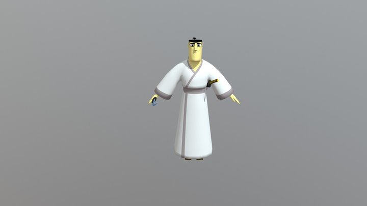 Samurai Jack 3D Model