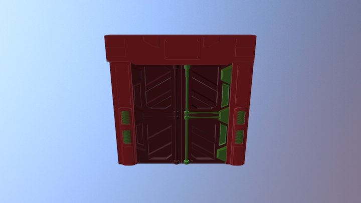 Prueba de puerta 3D Model