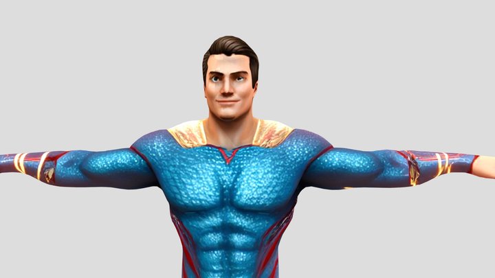 Superman – Gratis 3D-model STL