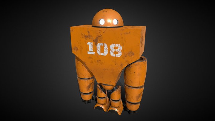 Robot 108 3D Model