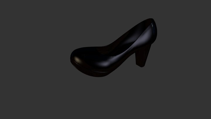 High Heel Prototype 3D Model