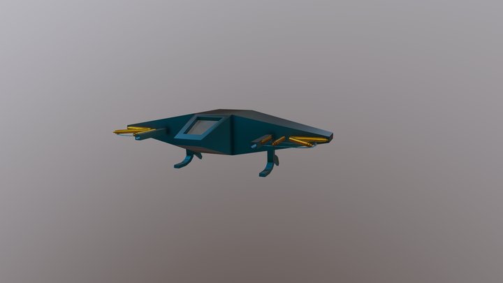 Hampus skepp 3D Model