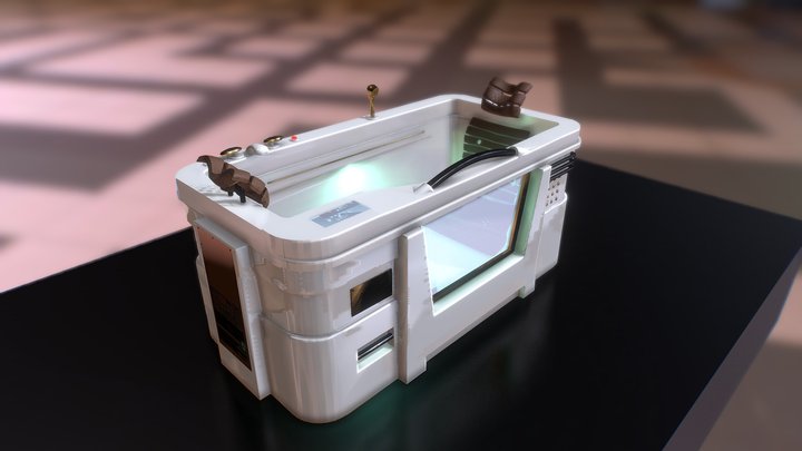 Bath Hydro Massage 3D Model
