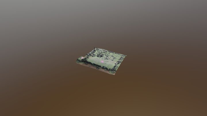 Teras Ke 3 Gunung Padang 3D Model