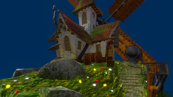 TiberiadesWindmillHouse-POL-3D-FinalProject 3D Model