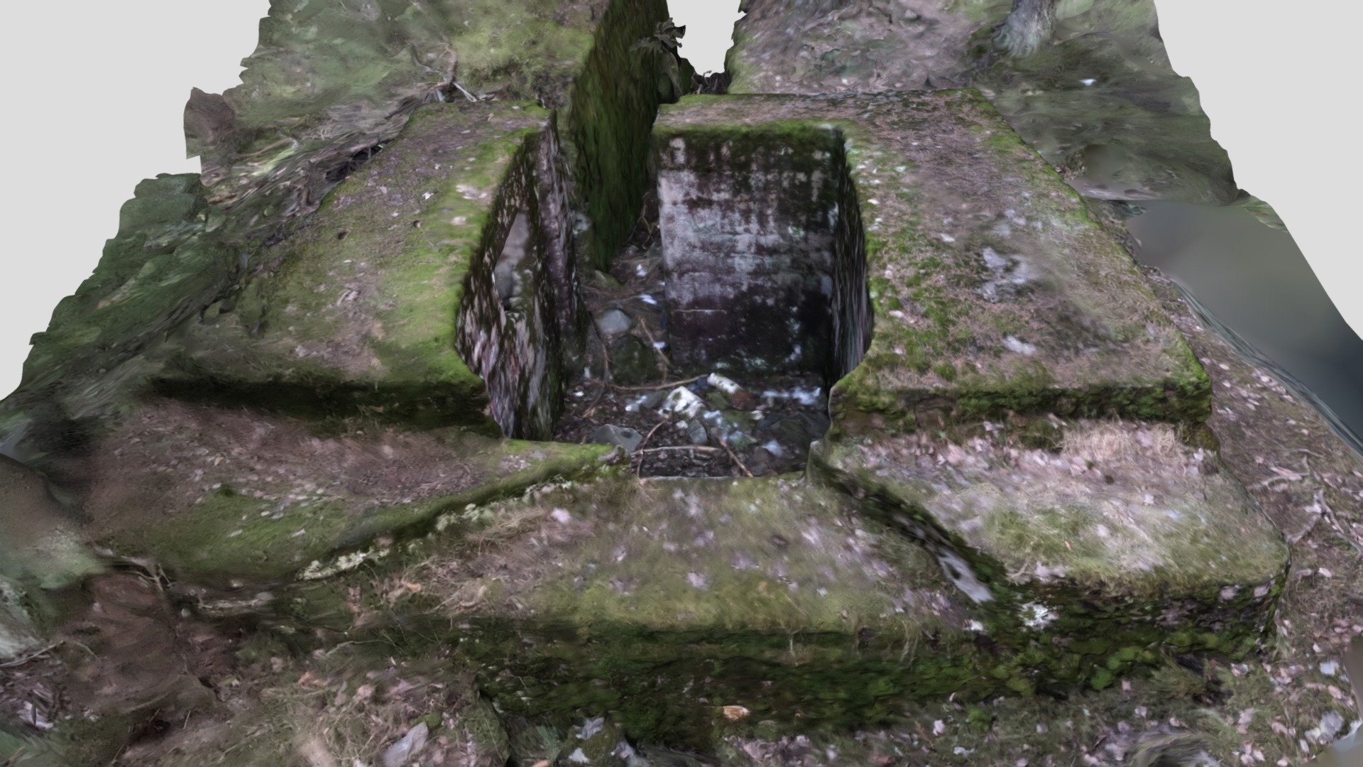 WW1 machine gun position, Helsinki, Finland