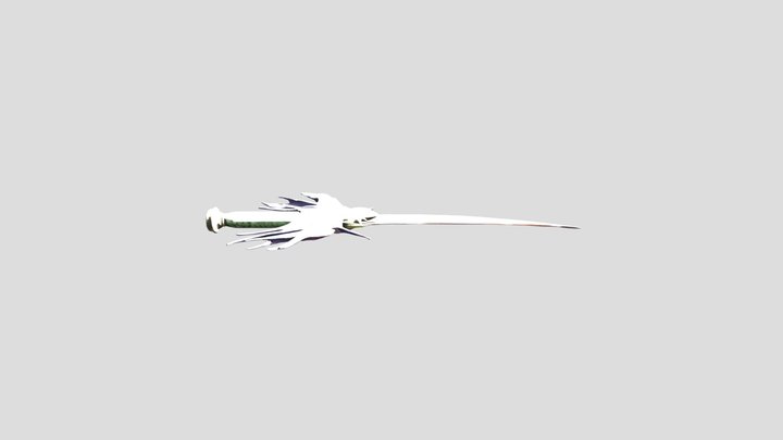 Dark destruction sword yugioh 3D Model