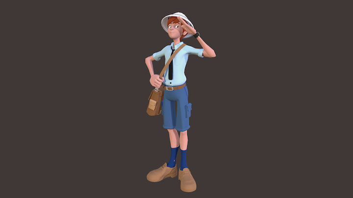 Mailman 3D Model