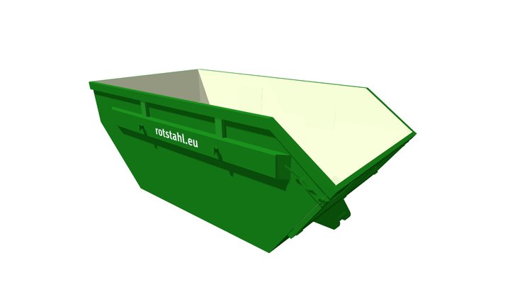 Nyitható Konténer 3D Model