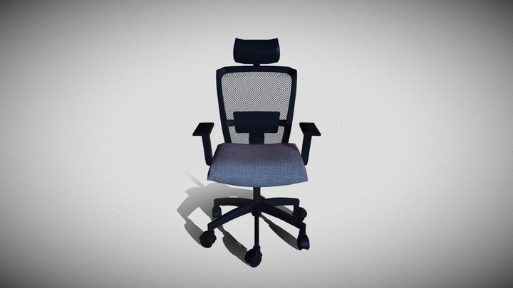 Final-Office Chair 3D Model