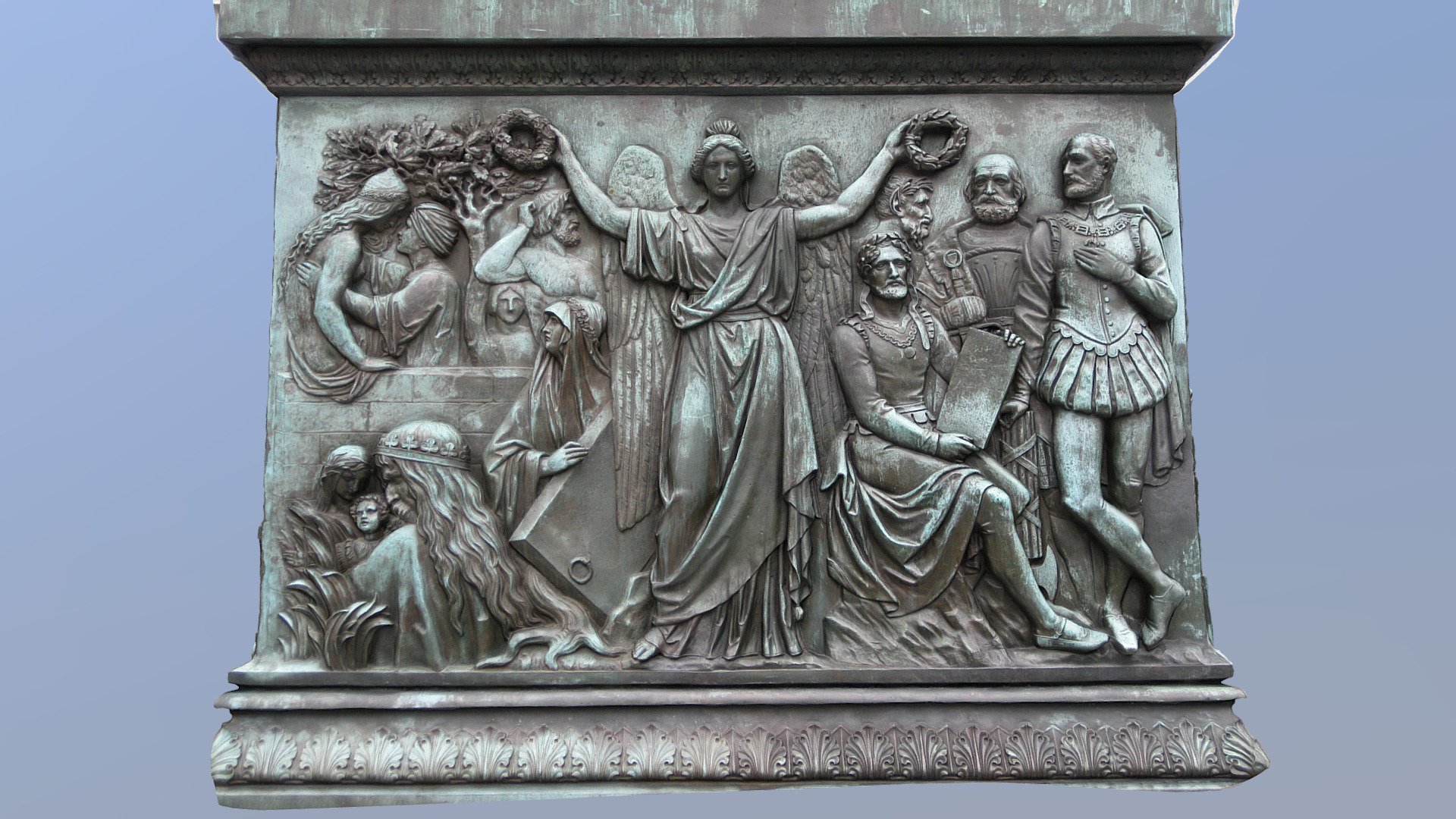 Stone Wall Carving