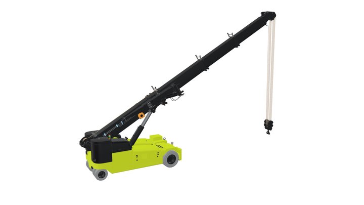 GALIZIA GF180 "Pick & Carry" electric crane 3D Model