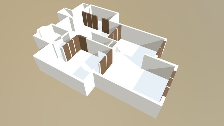 Rainbow Six Siege - House Map B1 3D Model