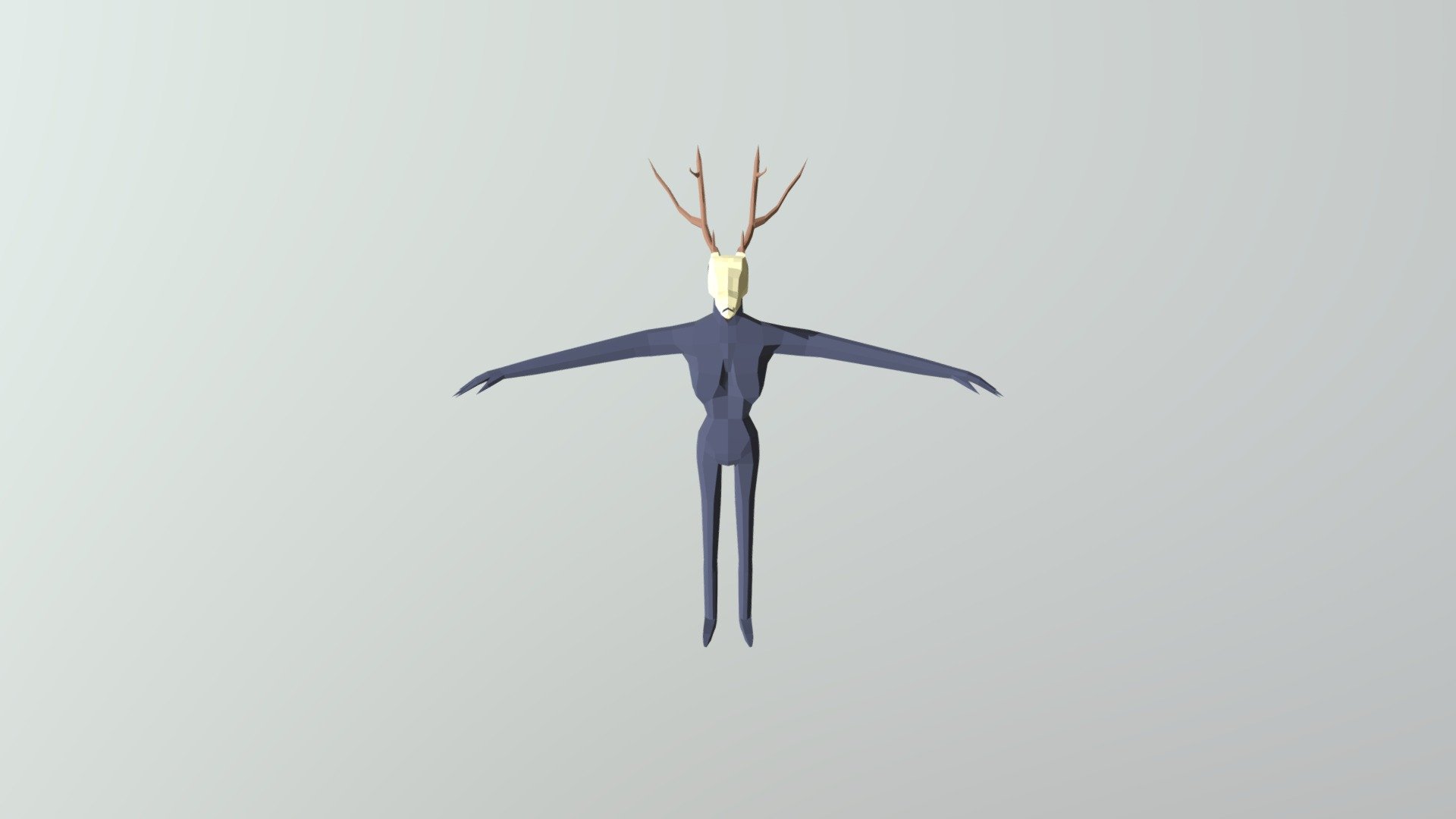 Wendigo (Low Poly)