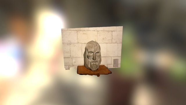 Portrait of Antoni Gaudí 3D Model