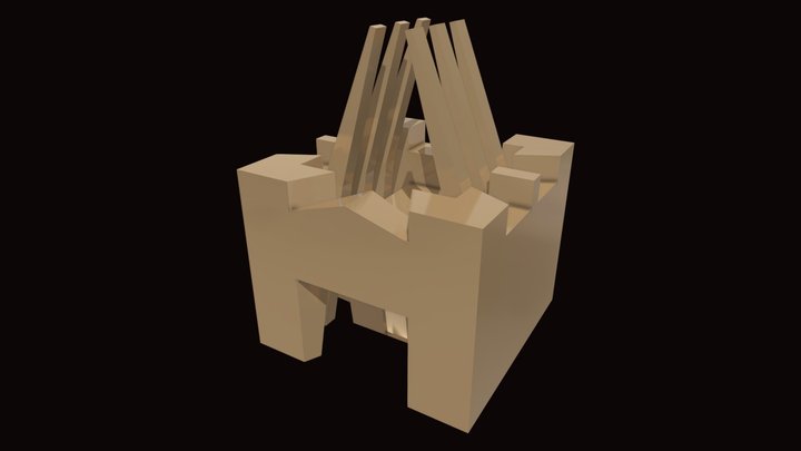 Temple – Modello 3D gratuito STL
