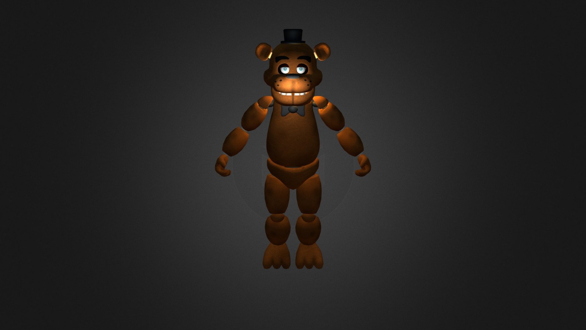 Freddy-fazbear - 3D model by darkstarrainbowdash23 [f2ed681] - Sketchfab