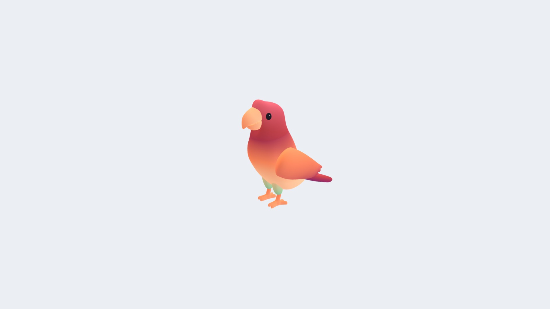 3D model Parrot - This is a 3D model of the Parrot. The 3D model is about graphical user interface.
