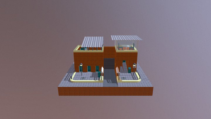 Gondolas 3D Model