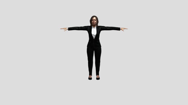 Kamala Harris Breathing Idle – Modèle 3D gratuit STL