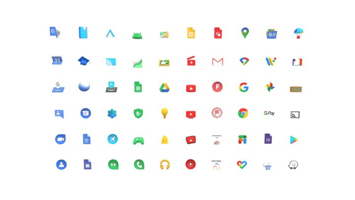 Google Product Icon 3D Model