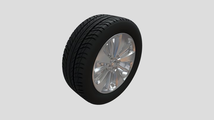 轮胎 3D Model