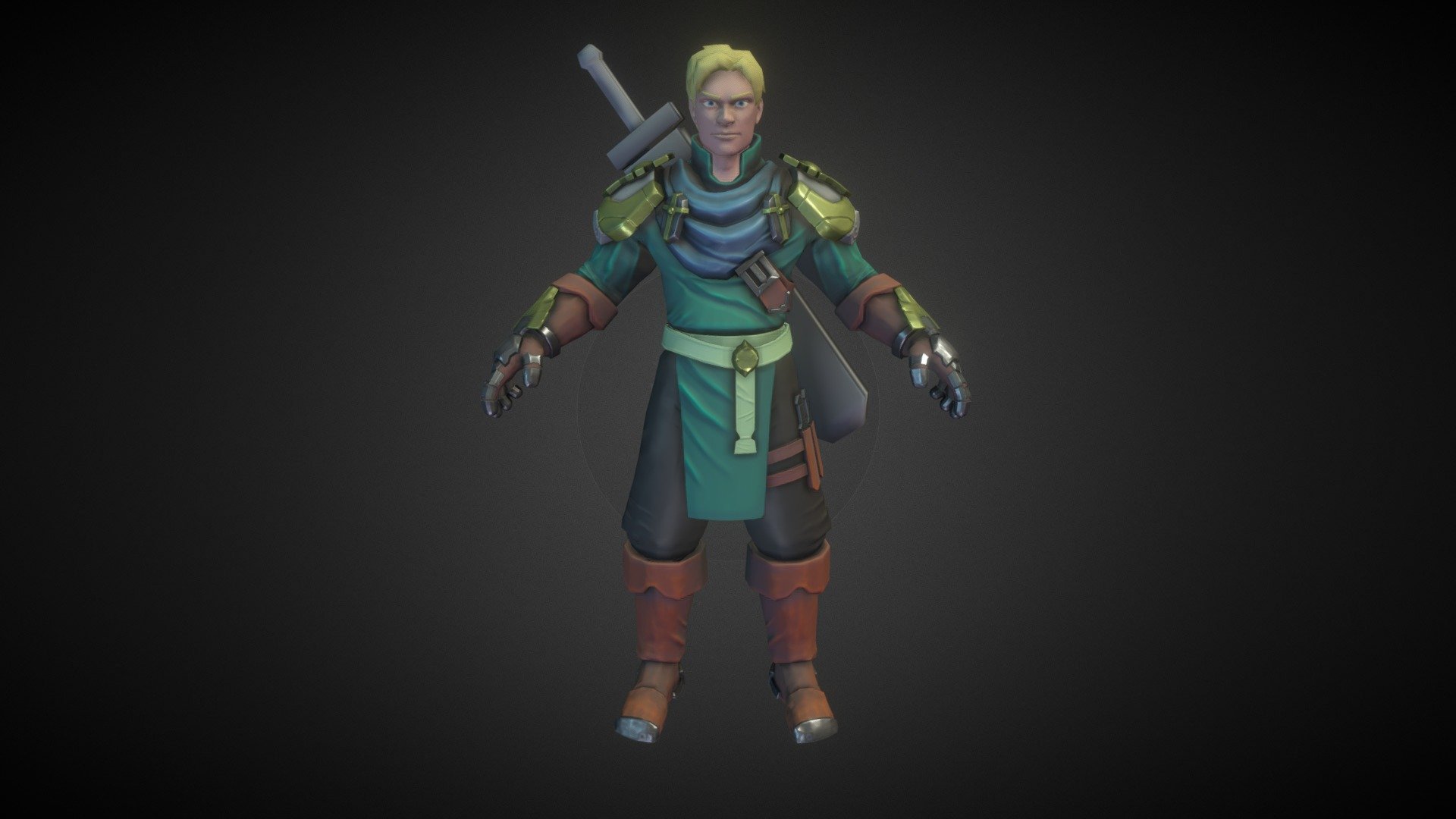 Character 01 3d Model By Bao Duy Lyv [f2ee4f3] Sketchfab