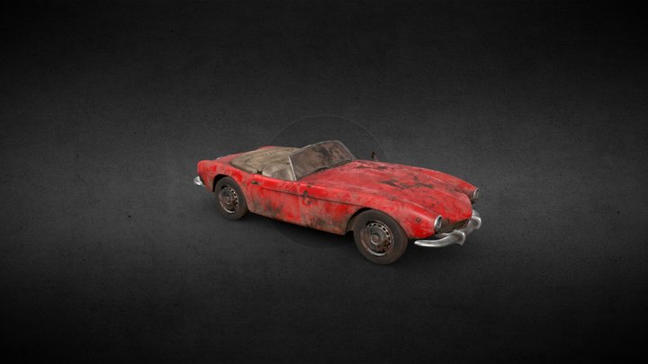 Replica BMW 507 3D Model