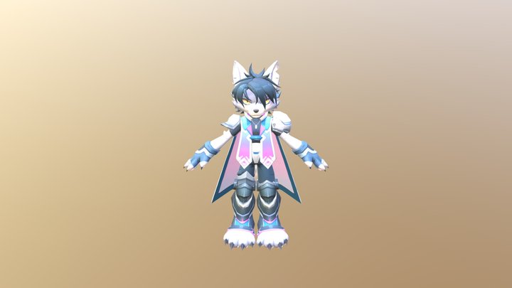 caenis from unhappy raccoon 3D Model