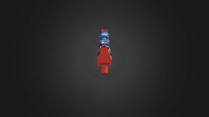 Chaos Desert Eagle 3D Model