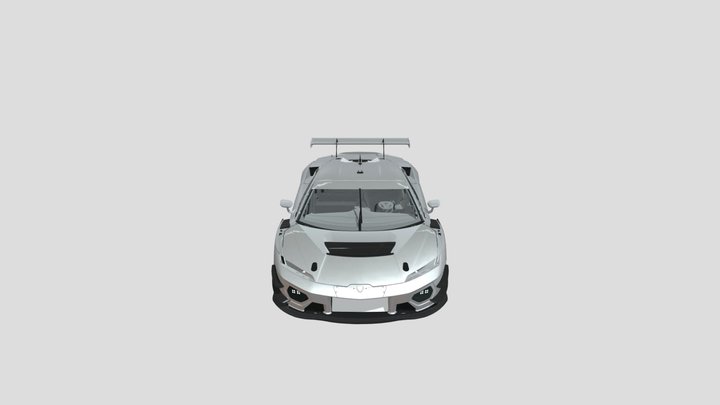 Lamborghini Temerario GT3 3D Model