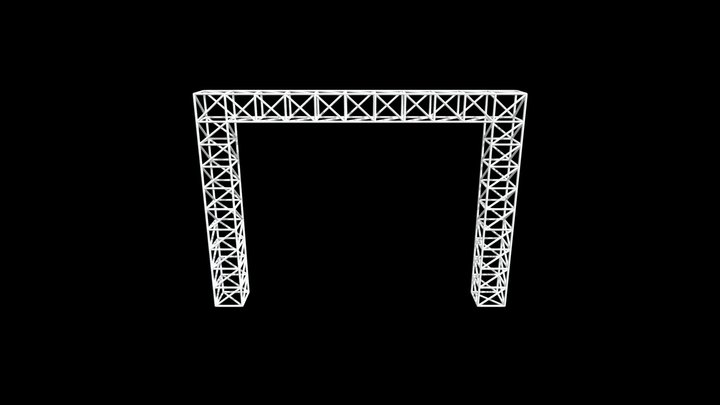 Overhead Train Equipment 3D Model