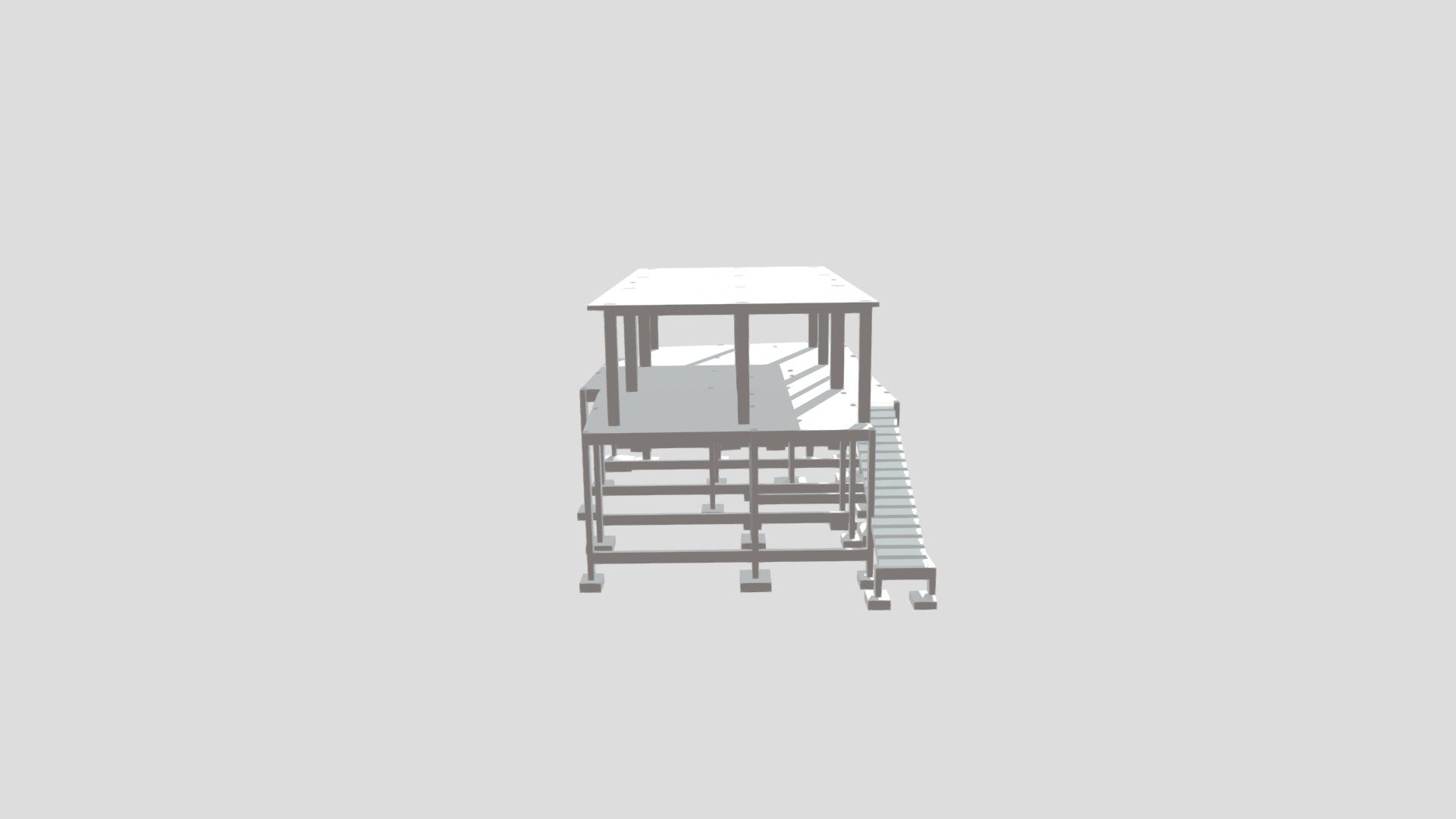 Portico 3 D Obj