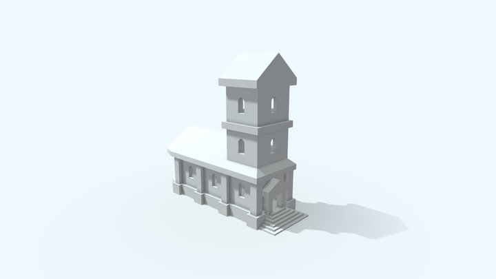 Chapel 3D Model