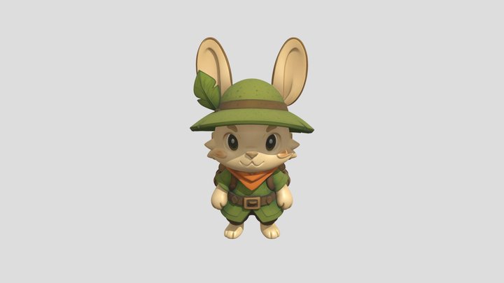 Game Character Marvelous Stylized House Mk2