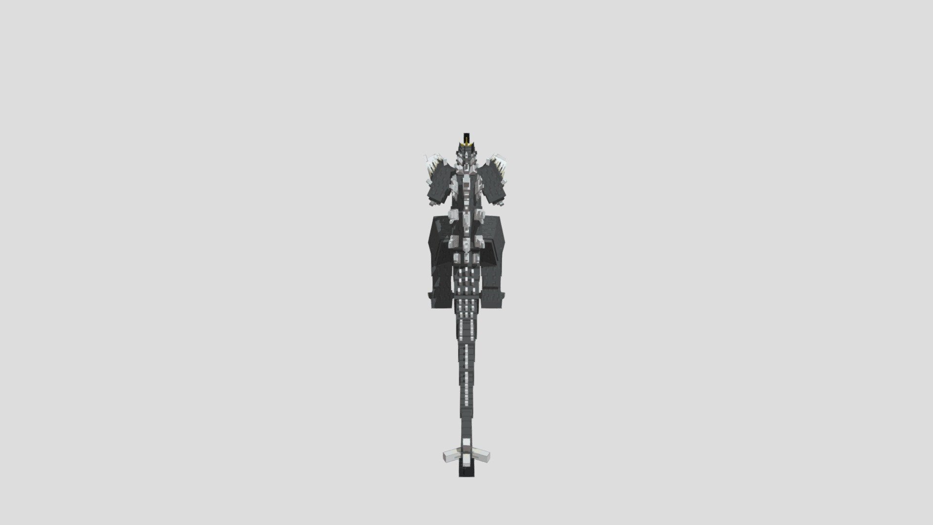 Space Godzilla - 3D model by Retro (@tor09062547) [f2f0a35] - Sketchfab