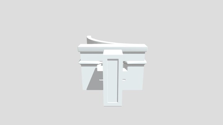 Authority walls! no texture sadly! 3D Model