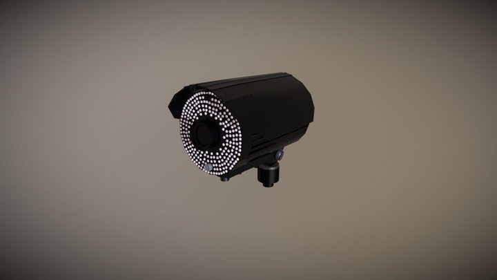 Camara de seguridad 3D Model