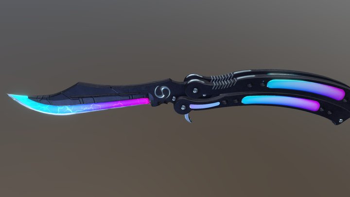 Butterfly Knife | Neo Assassin 3D Model
