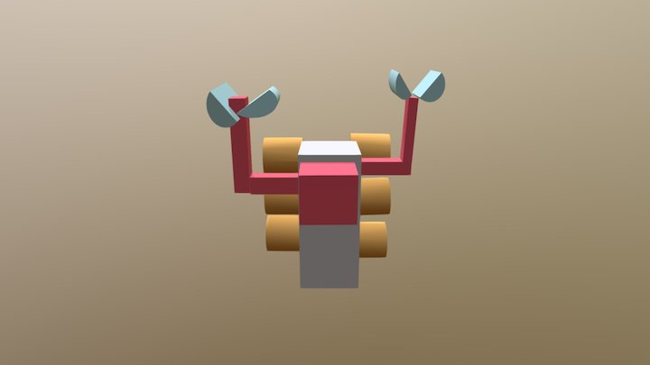 Workerbot 3D Model