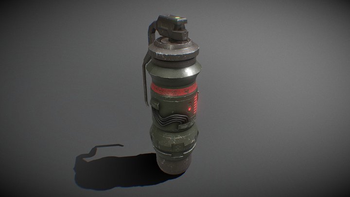 Flash Bang 3D Model