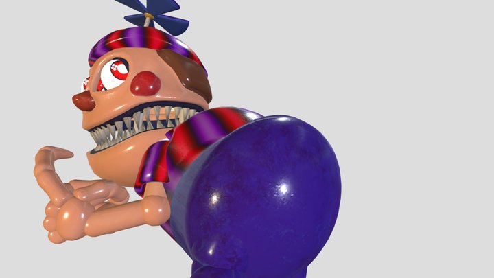 Nightmare Balloon Boy 3D Model