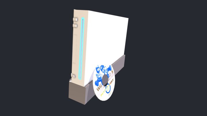 Nintendo Wii 3D Model