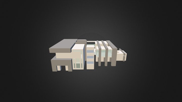 Modern House AA 3D Model