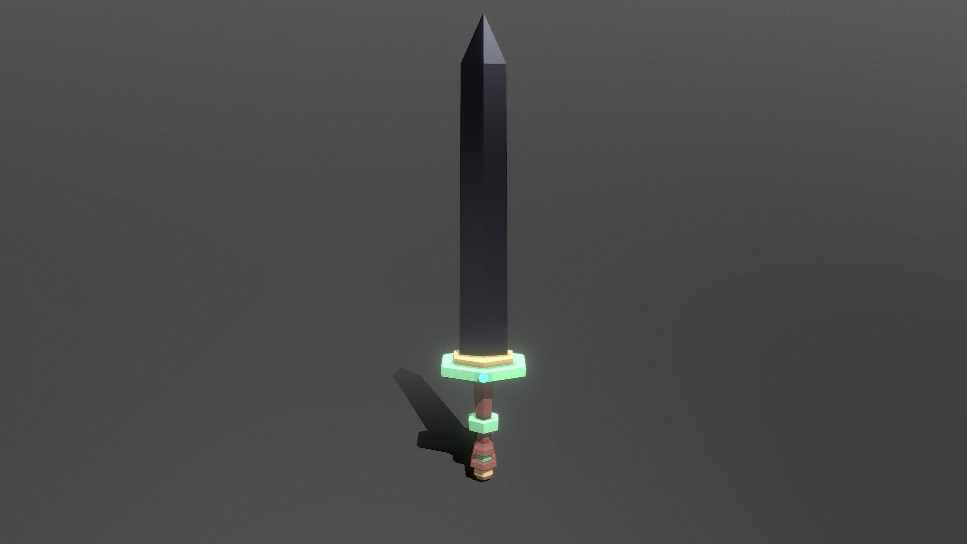 Sword (YanScuplts Tutorial) — Sketchfab embed 3D viewer